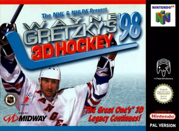 Wayne Gretzky's 3D Hockey '98 (Europe) (En,Fr,De,Es) box cover front